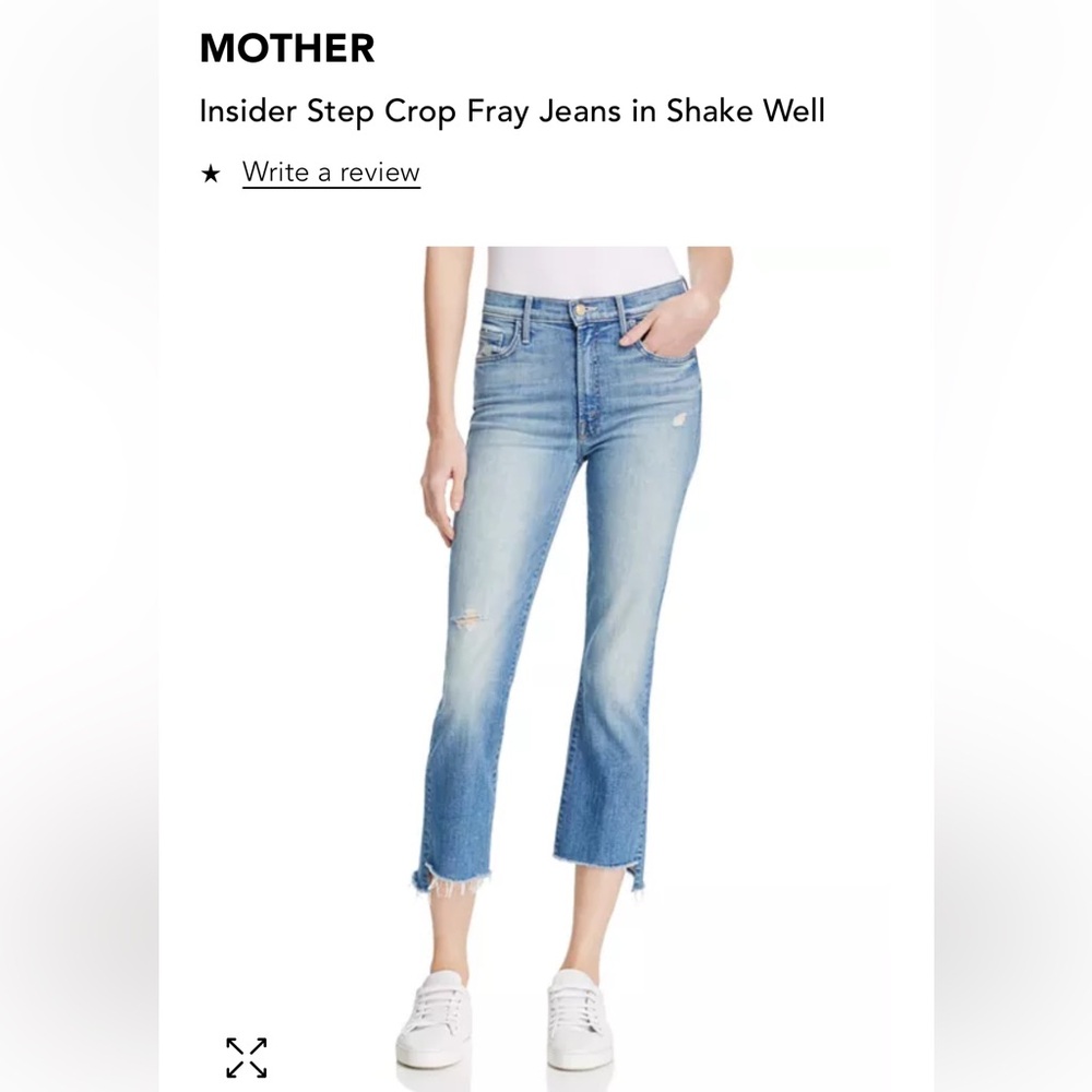 MOTHER Insider Crop Jeans 25